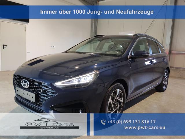 Hyundai i30 Kombi - Style Plus Edition 1,5 T-GDI MHEV 48 V 140 PS 7-DCT Navi-Klimaautomatik-AppleCarPlay-AndroidAuto-Rückfahrkamera-PDC-DAB-16''Alu-Sofort