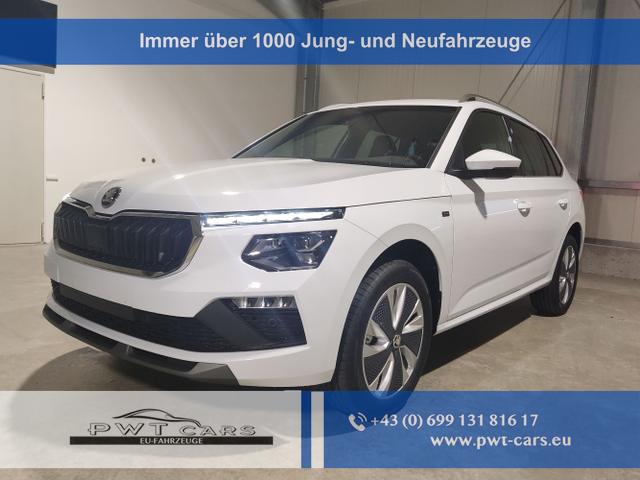 Skoda Kamiq - Drive Plus Edition 1.0 TSI 116 PS Anhängerkupplung-AppleCarPlay-AndroidAuto-2-Zonen-Klimaautomatik-Alcantara-Winterpaket-Sunset-LED-Matrix-Rückfahrkamera-17''Alu