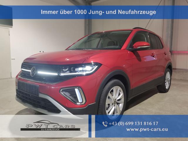 Volkswagen T-Cross - Exclusive 1.0 TSI 116 PS DSG AppleCarPlay-AndroidAuto-LED-Matrix-2xPDC-2-Zonen-Climatronic-Rückfahrkamera-Sitzheizung-Keyless-17''Alu-Sofort