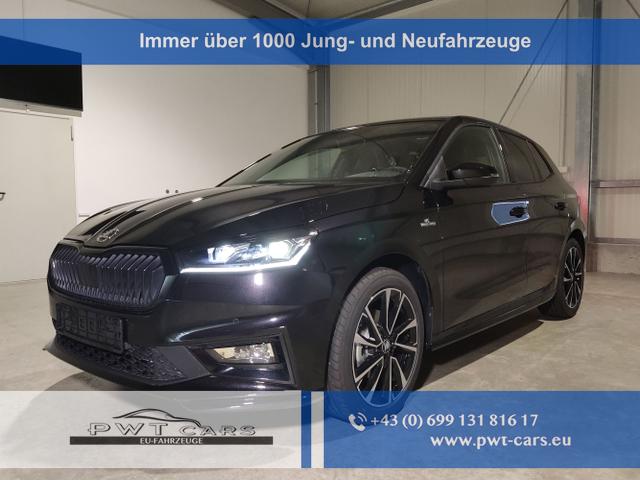 Skoda Fabia - Monte Carlo 1.0 TSI 116 PS DSG-Smartlink-DAB-Bluetooth-Panodach-Klimaautomatik-2xPDC--Kamera-SHZ-LED-Tempomat-17''Alu-Sofort