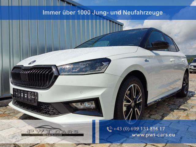 Skoda Fabia - Monte Carlo 1.0 TSI 116 PS 6 Gang-Smartlink-DAB-Bluetooth-Klimaautomatik-2xPDC-Kamera-SHZ-LED-Tempomat-16''Alu-Sofort