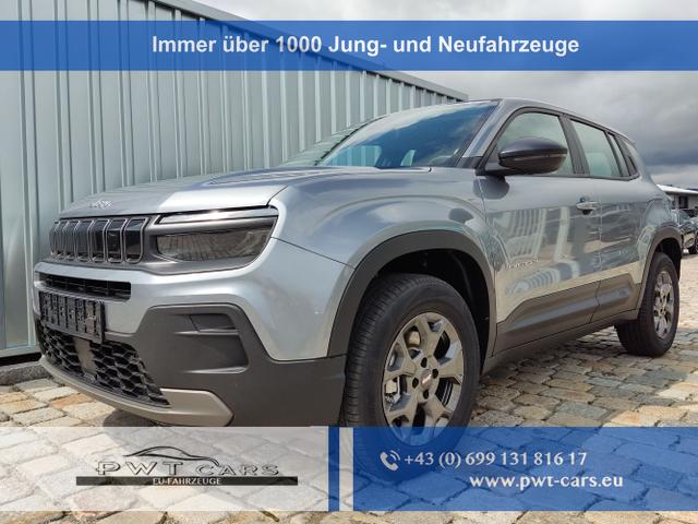 Jeep Avenger - Longitude 1.2 e-Hybrid 110 PS DCT AndroidAuto/AppleCarplay-beheizte Frontscheibe-Sofort