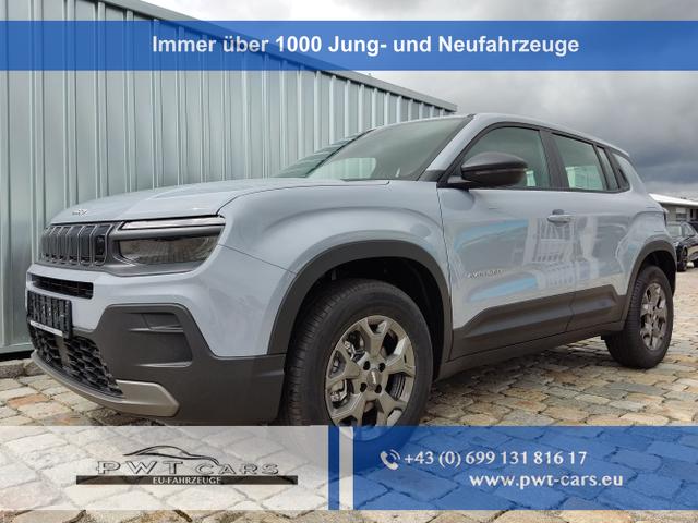 Jeep Avenger - Longitude 1.2 e-Hybrid 110 PS DCT AndroidAuto/AppleCarplay-beheizte Frontscheibe-Sofort