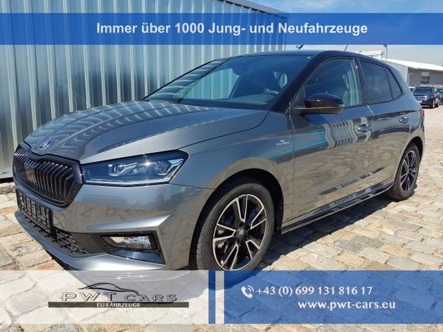 Skoda Fabia - Monte Carlo 1.0 TSI 116 PS DSG -Smartlink-DAB-Bluetooth-Klimaautomatik-2xPDC-Kamera-SHZ-LED-Tempomat-16''Alu-Sofort