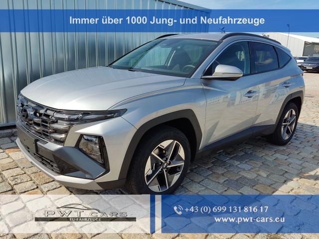 Hyundai TUCSON - GO 1.6 T-GDI 2WD 6-Gang Navi-18"-2 Zonen Klimaautomatik-LED-Kamera-Sofort