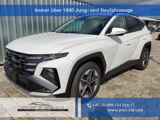 Hyundai TUCSON - GO 1.6 T-GDI 48V 2WD 7DCT Navi-18"-2 Zonen Klimaautomatik-LED-Kamera-Sofort