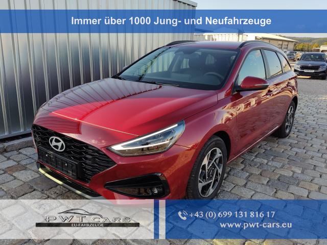 Hyundai i30 Kombi - Smart Plus Edition 1.0 T-GDI 100 PS 7DCT Navi-AppleCarPlay-AndroidAuto-Winterpaket-Rückfahrkamera-PDC-DAB-Klima-Tempomat-16''Alu-sofort