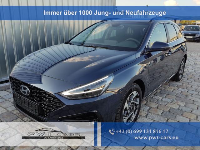 Hyundai i30 Kombi - Style Plus Edition 1,5 T-GDI MHEV 48 V 140 PS 7-DCT Navi-Klimaautomatik-AppleCarPlay-AndroidAuto-Rückfahrkamera-PDC-DAB-16''Alu-Sofort