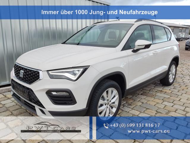 Seat Ateca - Style 1.5 TSI DSG 150 PS-AndroidAutoAppleCarPlay-Teilleder-Winterpaket-Voll-LED-Parklenkassistent-Rückfahrkamera-2xPDC-17"Alu-Sofort