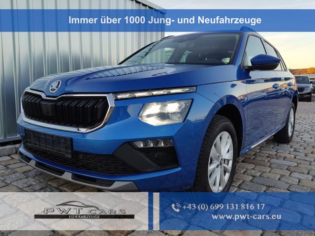 Skoda Kamiq - Selection 1.0 TSI 116 PS DSG Facelift Neues Modell! 4 Jahre Garantie, -Climatronic-Tempomat-Matrix LED-Sun Set-AppleCarPlay-AndroidAuto-2xPDC-Rückfahrkamera-Sofort