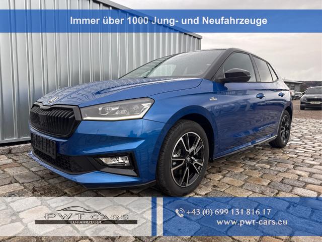 Skoda Fabia - Monte Carlo 1.0 TSI 116 PS 6 Gang-Smartlink-DAB-Bluetooth-Klimaautomatik-2xPDC-Kamera-SHZ-LED-Tempomat-16''Alu-Sofort