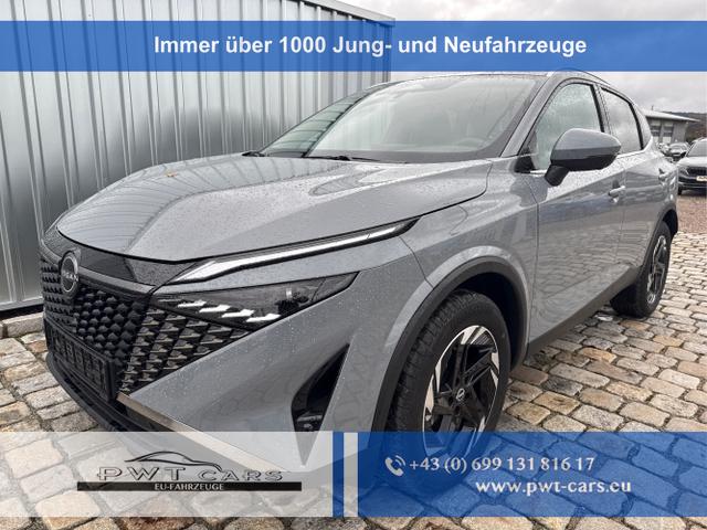 Nissan Qashqai - N-Connecta 1.3 DIG-T Mild Hybrid Automatik 158 PS AndroidAuto-AppleCarPlay-ProPilot-360°Parkkamera-LED-Winterpaket-Keyless-Fernlichtassist-2-Zonen-Klimaautomatik-18''Alu-Sofort