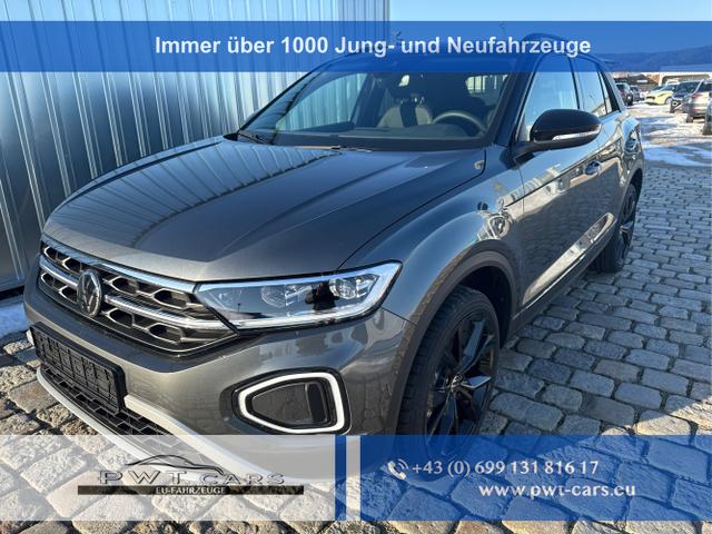 Volkswagen T-Roc - Black Style 1,5 TSI 150 PS DSG AHK-IQ Light-Navi-ACC-Kamera-19 "Alu-IQ Drive-Sofort