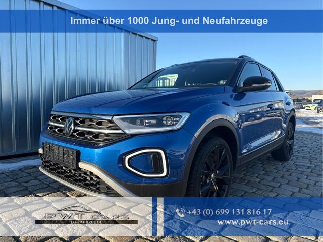 Volkswagen T-Roc - Black Style 1,5 TSI 150 PS DSG AHK-IQ Light-Navi-ACC-Kamera-19 "Alu-IQ Drive-Sofort