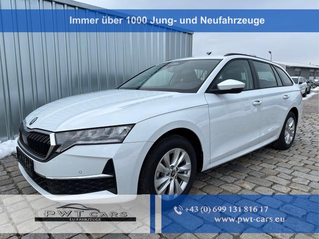 Skoda Octavia Combi - Selection 1,5 TSI 150 PS DSG mHEV - 4 Jahre Garantie-2x PDC--SmartLink-AndroidAuto-AppleCarPlay-DigitalCockpit-Interieur Design LODGE-Teilleder-Ambientelicht-DAB+ -16" Alu-Keyless-sofort