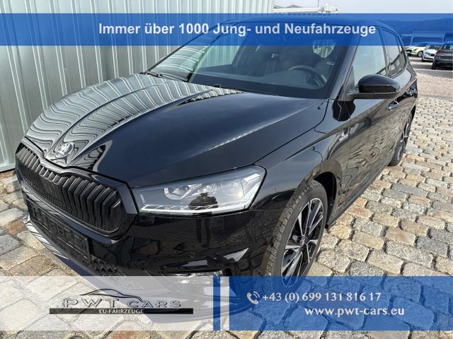 Skoda Fabia - Monte Carlo 1.0 TSI 116 PS DSG-Smartlink-DAB-Bluetooth-Panodach-Klimaautomatik-2xPDC--Kamera-SHZ-LED-Tempomat-17''Alu-Sofort