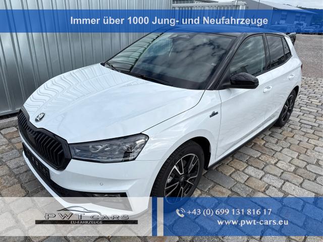Skoda Fabia - Monte Carlo 1.0 TSI 116 PS DSG-5 Jahre Garantie-Smartlink-DAB-Bluetooth-PDC-Kamera-Kessy-WINTER-SUNSET-SHZ-LED-Climatronic-Tempomat-sofort verf&uuml;gbar