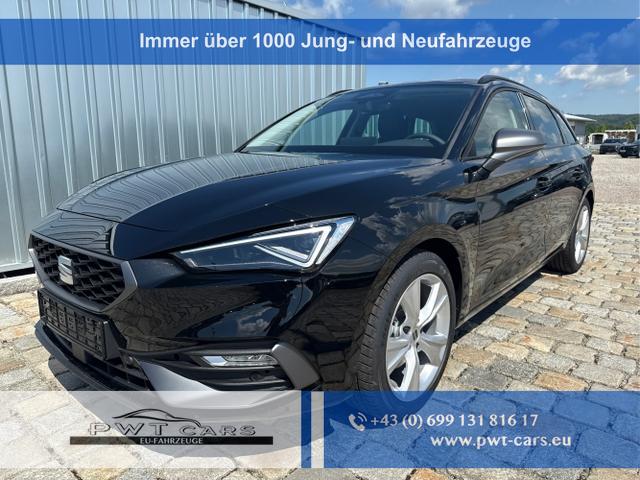 Seat Leon Sportstourer - FR 1.5 eTSI Mild-Hybrid 150PS 7DSG - 5 Jahre GARANTIE-Anh&auml;ngerkupplung-MATRIX LED-WINTER-SHZ-ACC-Klimaautomatik 3Zonen-beheiz.Lenkrad-NAVI-Ambiente-2xPDC-R&uuml;ckfahrkamera-ALU17"-DAB-elektr. Fensterheber-RDKS-Sunset-USB-Sofort