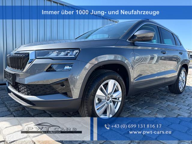 Skoda Karoq - EXTRA 2,0 TDI 4x4 150 PS DSG -5 Jahre Garantie-Anh&auml;ngerkupplung-ACC Tempomat-NAVI-AppleCarPlay-AndroidAuto-Sunset-2-Zonen-Klima-17''Alu-R&uuml;ckfahrkamera-Sofort