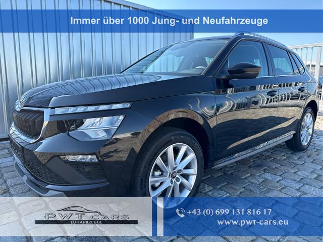 Skoda Kamiq - 130 Jahre Premium Edition 1.5 TSI 150 PS DSG Anh&auml;ngerkupplung-AppleCarPlay-AndroidAuto-Winterpaket-Alcantara-DAB-Tempomat-Totwinkelassist-Kamera-SunSet-el.Heckklappe-17''Alu