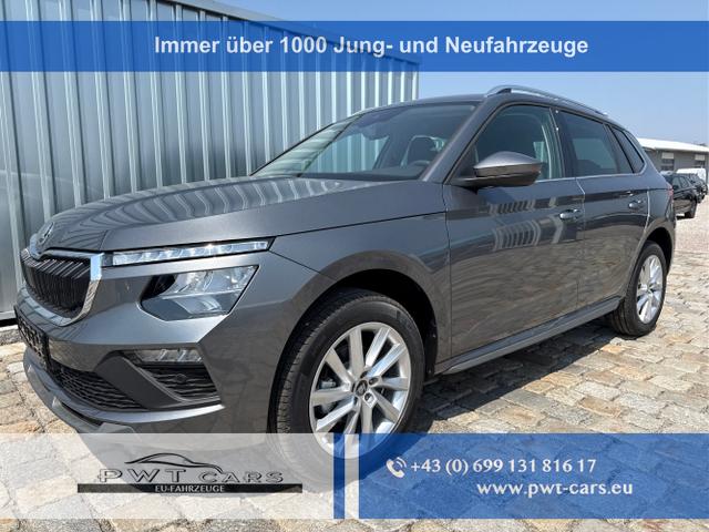 Skoda Kamiq - 130 Jahre Premium Edition 1.5 TSI 150 PS DSG Anh&auml;ngerkupplung-AppleCarPlay-AndroidAuto-Winterpaket-Alcantara-DAB-Tempomat-Totwinkelassist-Kamera-SunSet-el.Heckklappe-17''Alu-Sofort