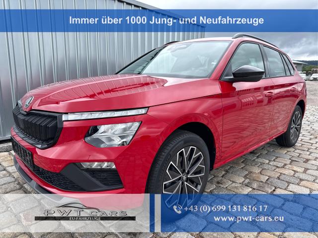 Skoda Kamiq - Dynamic Sport Edition 1.5 TSI 150 PS DSG Anh&auml;ngerkupplung-AppleCarPlay-AndroidAuto-Winterpaket-Alcantara-DAB-Tempomat-Kamera-SunSet-el.Heckklappe-17''Alu-Sofort