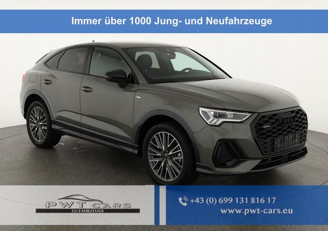 Audi Q3 Sportback - 40 TDI quattro S line qu S-LINE, AHK, 19-Zoll, Optik schwarz, Navi, Kamera, el. Klappe