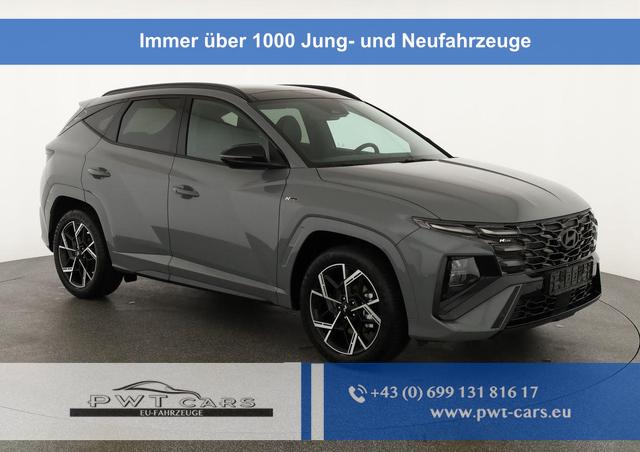 Hyundai TUCSON - N Line Mild-Hybrid 2WD 1.6 T-GDI DCT N-LINE, Facelift, Pano, Navi, 19-Zoll, Teilleder