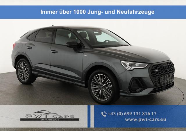Audi Q3 Sportback - 40 TDI quattro S line qu S-LINE, AHK, 19-Zoll, Optik schwarz, Navi, Kamera, el. Klappe