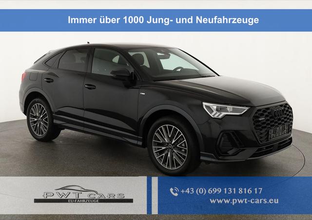 Audi Q3 Sportback - 40 TDI quattro S line qu S-LINE, AHK, 19-Zoll, Optik schwarz, Navi, Kamera, el. Klappe