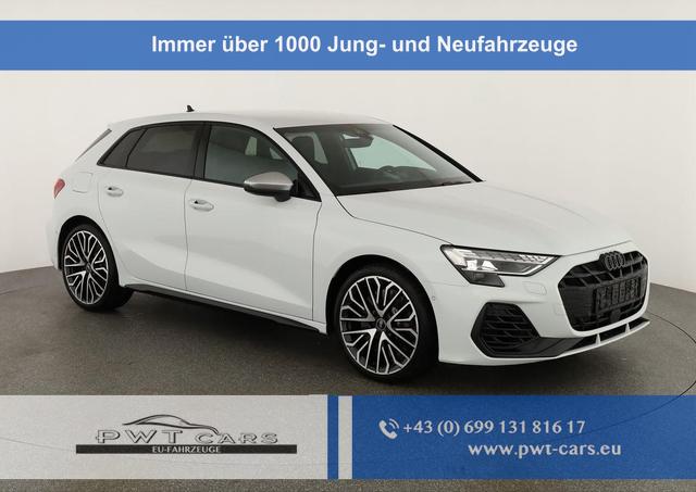 Audi S3 - 2.0 TFSI quattro Sportback quattro, 19-Zoll, Matrix, Optik schwarz, Kamera, el. Klappe, 4-J Garantie