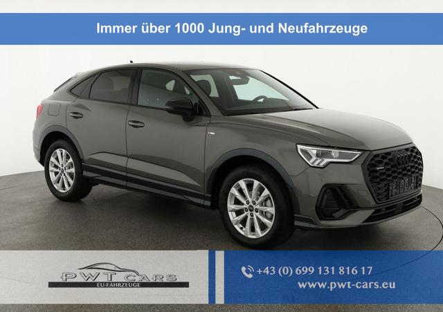 Audi Q3 Sportback - 40 TDI quattro S line qu S-LINE, AHK, Optik schwarz, Navi, Kamera, el. Klappe, 4-J. Garantie