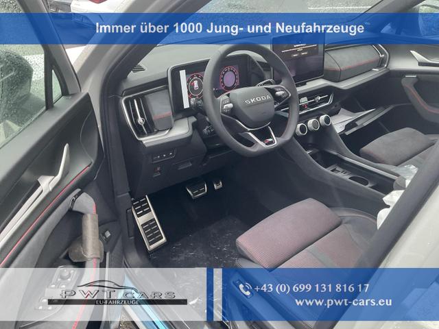 Skoda Kodiaq - 2.0 TSI 195 kW 4x4 RS DSG 4x4, AHK, Canton, 4x Sitzheizung, sofort