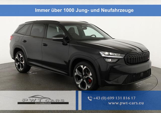 Skoda Kodiaq - 2.0 TSI 195 kW 4x4 RS DSG 4x4, AHK, Canton, 4x Sitzheizung, sofort