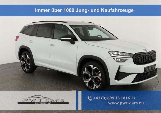 Skoda Kodiaq - 2.0 TSI 195 kW 4x4 RS DSG 4x4, Pano, AHK, Canton, 4x Sitzheizung, sofort