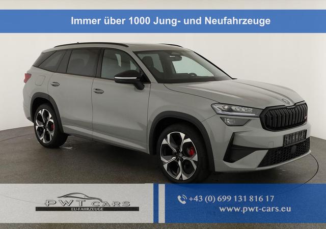Skoda Kodiaq - 2.0 TSI 195 kW 4x4 RS DSG 4x4, Pano, AHK, Canton, 4x Sitzheizung, sofort