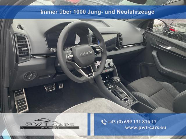 Skoda Karoq - Sportline 4x4 2.0 TSI DSG Sportline, AHK, Navi, Teilleder, Side, 5 J.-Garantie