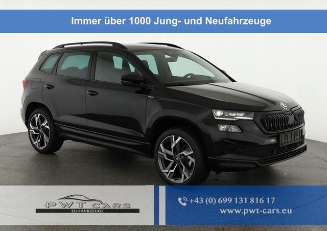 Skoda Karoq - Sportline 4x4 2.0 TDI DSG Sportline, Matrix, Teilleder, Navi, Side, 5-J. Garantie
