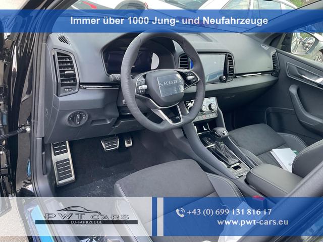 Skoda Karoq - Sportline 1.5 TSI DSG Sportline, AHK, Pano, Matrix, Navi, Side, 5-J. Garantie