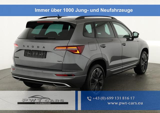 Skoda Karoq - Sportline 4x4 2.0 TDI DSG Sportline, AHK, Matrix, Navi, 5-J. Garantie