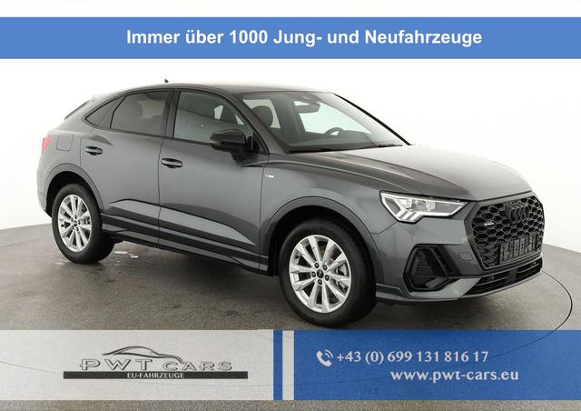 Audi Q3 Sportback - 45 TFSI quattro S line qu S-LINE, AHK, Optik schwarz, Navi, Kamera, el. Klappe