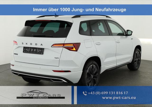 Skoda Karoq - Sportline 4x4 2.0 TDI DSG Sportline, AHK, Matrix, Navi, 5-J. Garantie
