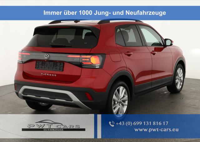 Volkswagen T-Cross - 1.0 TSI 85 kW Life DSG Life, AHK, ACC, Ready2, Kamera, 17-Zoll, Winterpaket, Climatronic