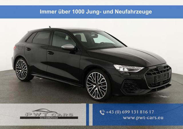 Audi S3 - 2.0 TFSI quattro Sportback quattro, Pano, 19-Zoll, Matrix, Optik schwarz, Kamera, el. Klappe, 4-J Garantie