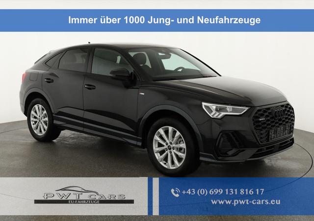 Audi Q3 Sportback - 40 TDI quattro S line qu S-LINE, AHK, Optik schwarz, Navi, Kamera, el. Klappe, 4-J. Garantie