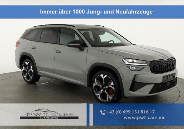 Skoda Kodiaq - 2.0 TSI 195 kW 4x4 RS DSG 4x4, 7-Sitzer, Pano, AHK, Canton, HuD, 5-J Garantie