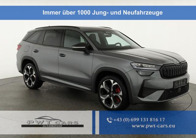Skoda Kodiaq - 2.0 TSI 195 kW 4x4 RS DSG 4x4, 7-Sitzer, Pano, AHK, Canton, HuD, 5-J Garantie