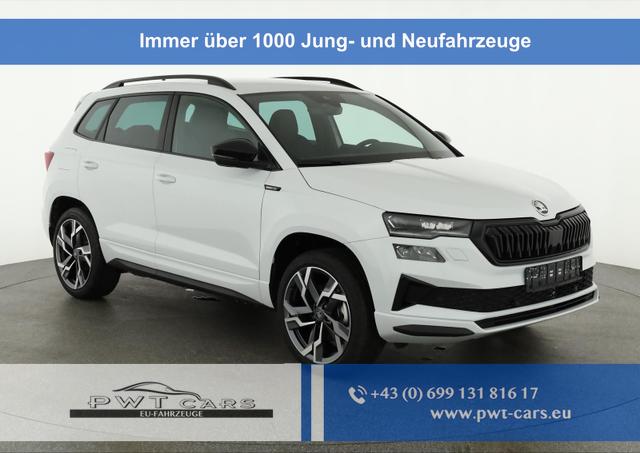 Skoda Karoq - Sportline 4x4 2.0 TDI DSG Sportline, Matrix, Teilleder, Navi, Side, 5-J. Garantie