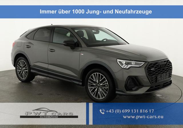 Audi Q3 Sportback - 45 TFSI quattro S line qu S-LINE, Pano, AHK, 19-Zoll, Optik schwarz, Navi, Kamera, el. Klappe