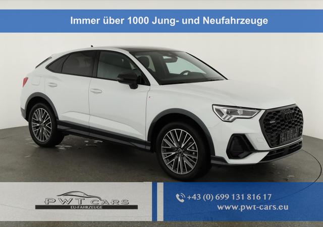 Audi Q3 Sportback - 45 TFSI quattro S line qu S-LINE, Pano, AHK, 19-Zoll, Optik schwarz, Navi, Kamera, el. Klappe, 4-J. Garantie
